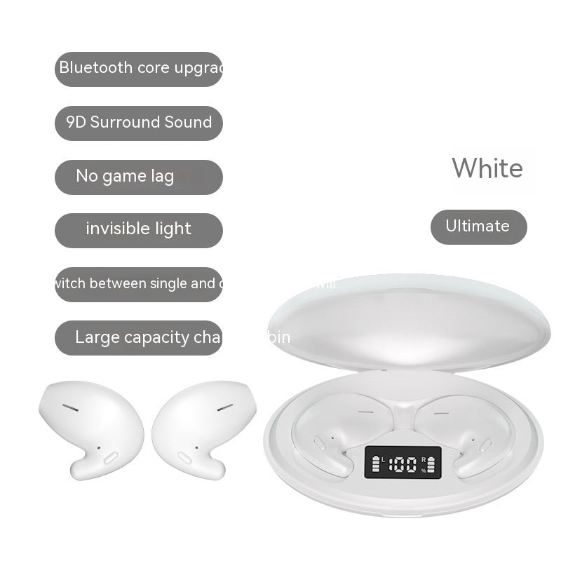 Bluetooth Headset For Bone Conduction True Wireless Non In-ear New